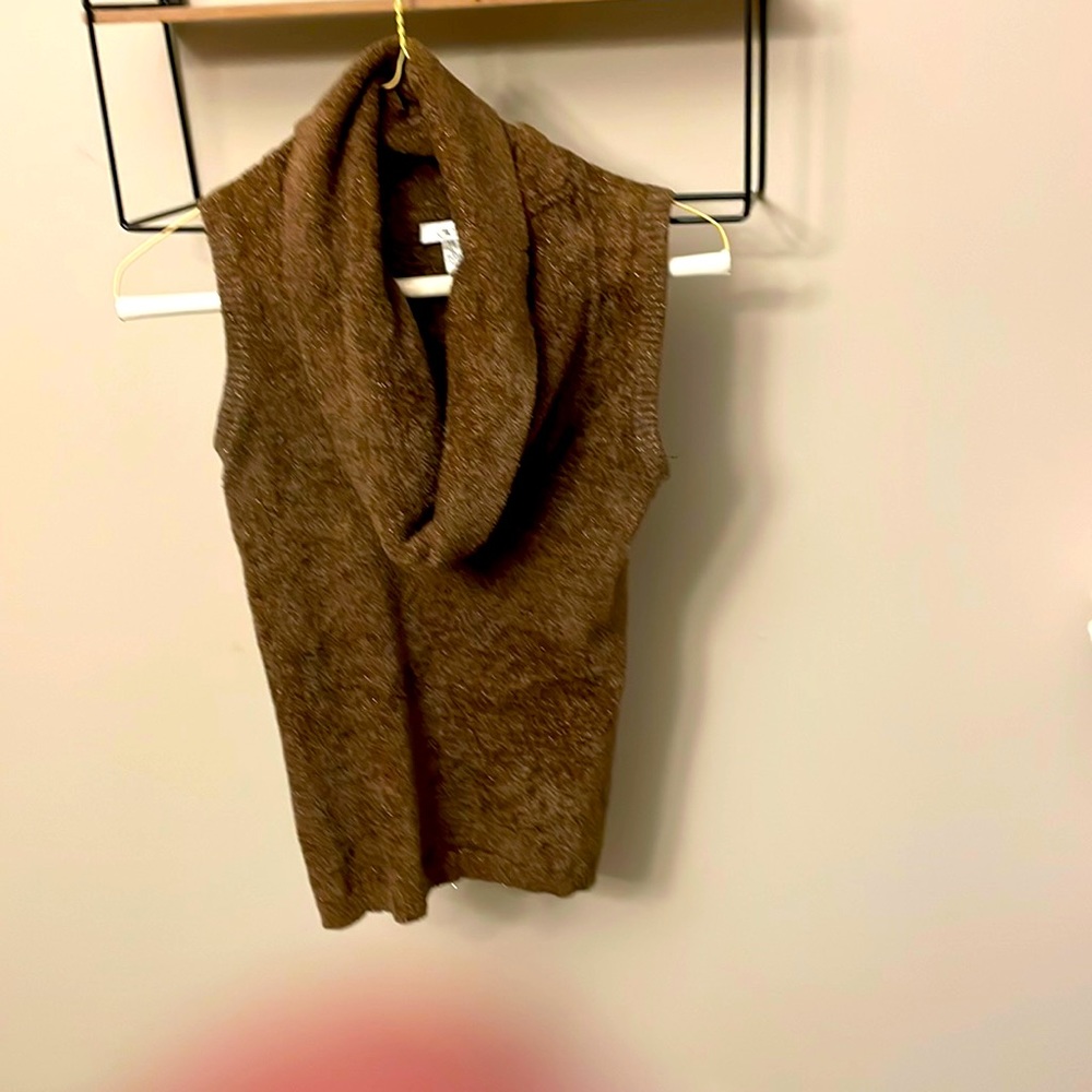 Beautiful cowl-neck sweater from cache